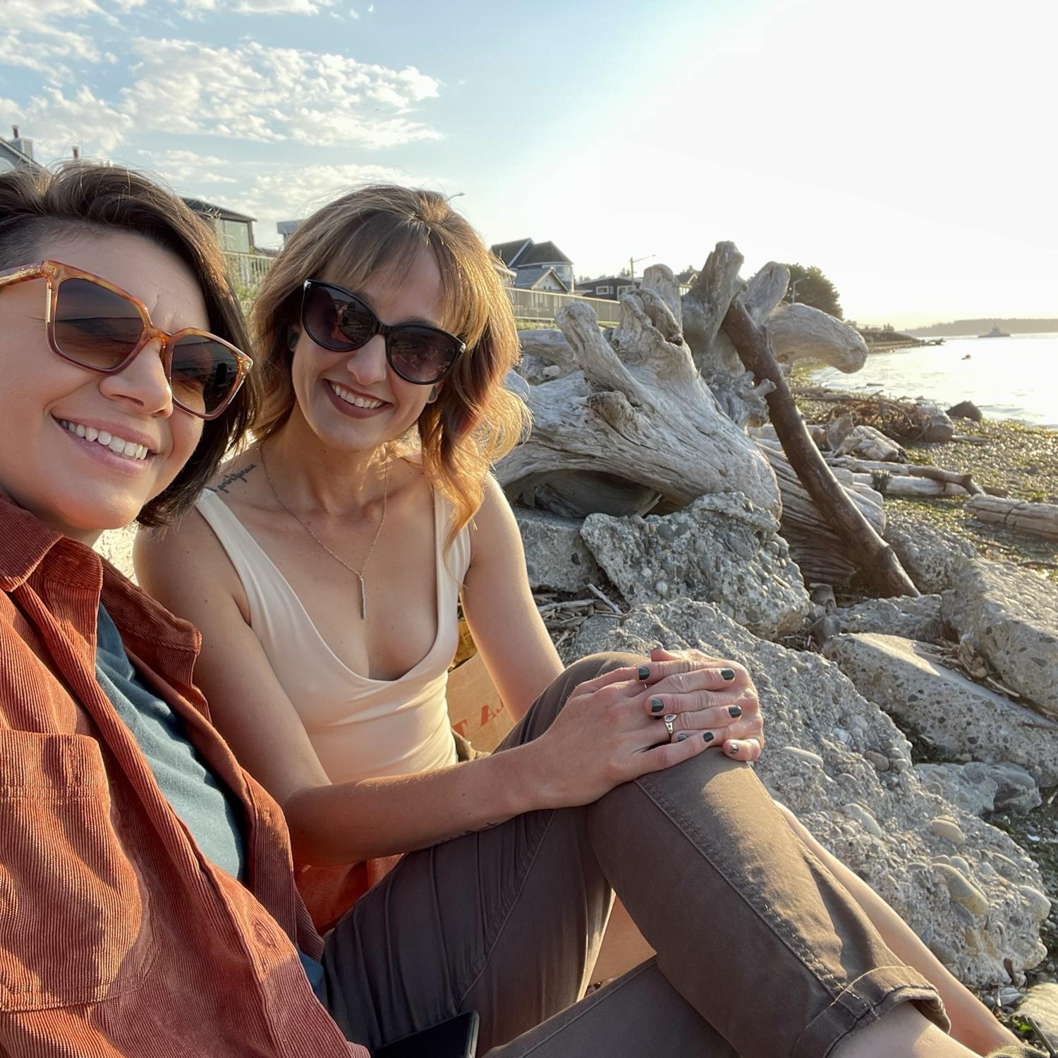 Pre sunset proposal - I had no idea I'd be engayged in less than 15 min!