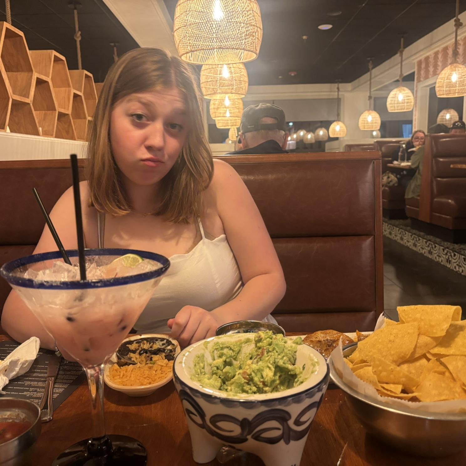 This was the night we said “I love you” for the first time! It was also the night we got scammed by the guacamole boy at plaza booooo