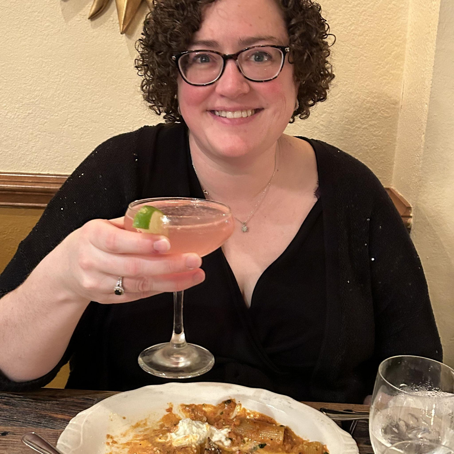 At one of our favorite restaurants in Bethany Beach