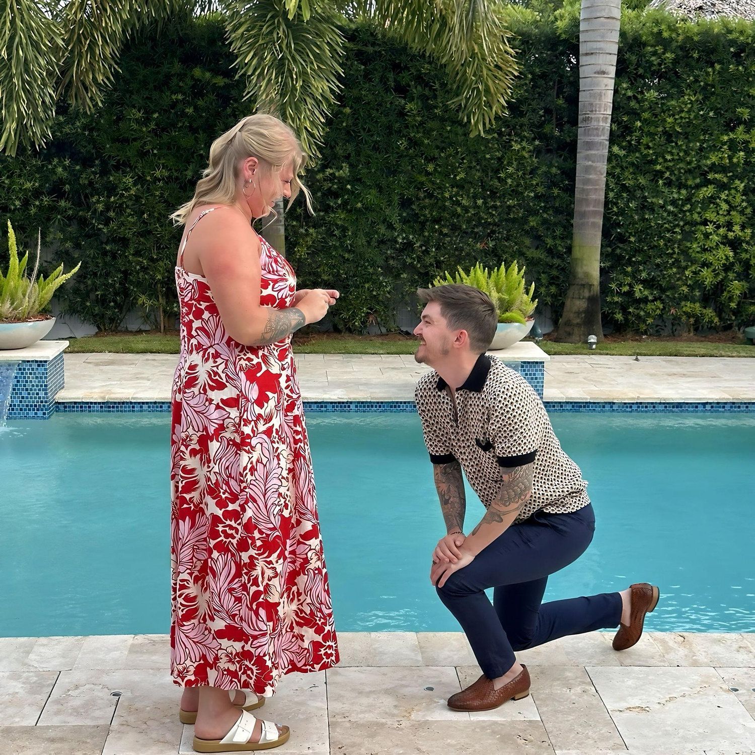 The proposal. Fun fact: Shakari snatched that ring out of Ryans hand so quick he didn't even get a chance to speak before she started yelling "I KNEW IT"