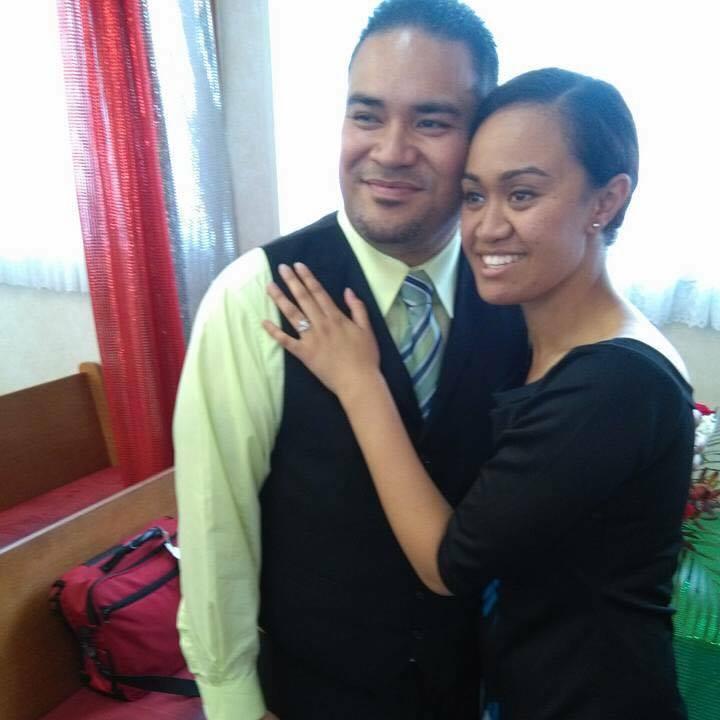 Happy fiance