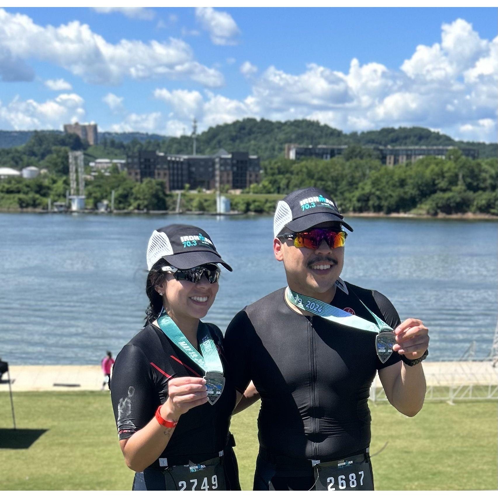 70.3 Chattanooga (our first half-ironman!)