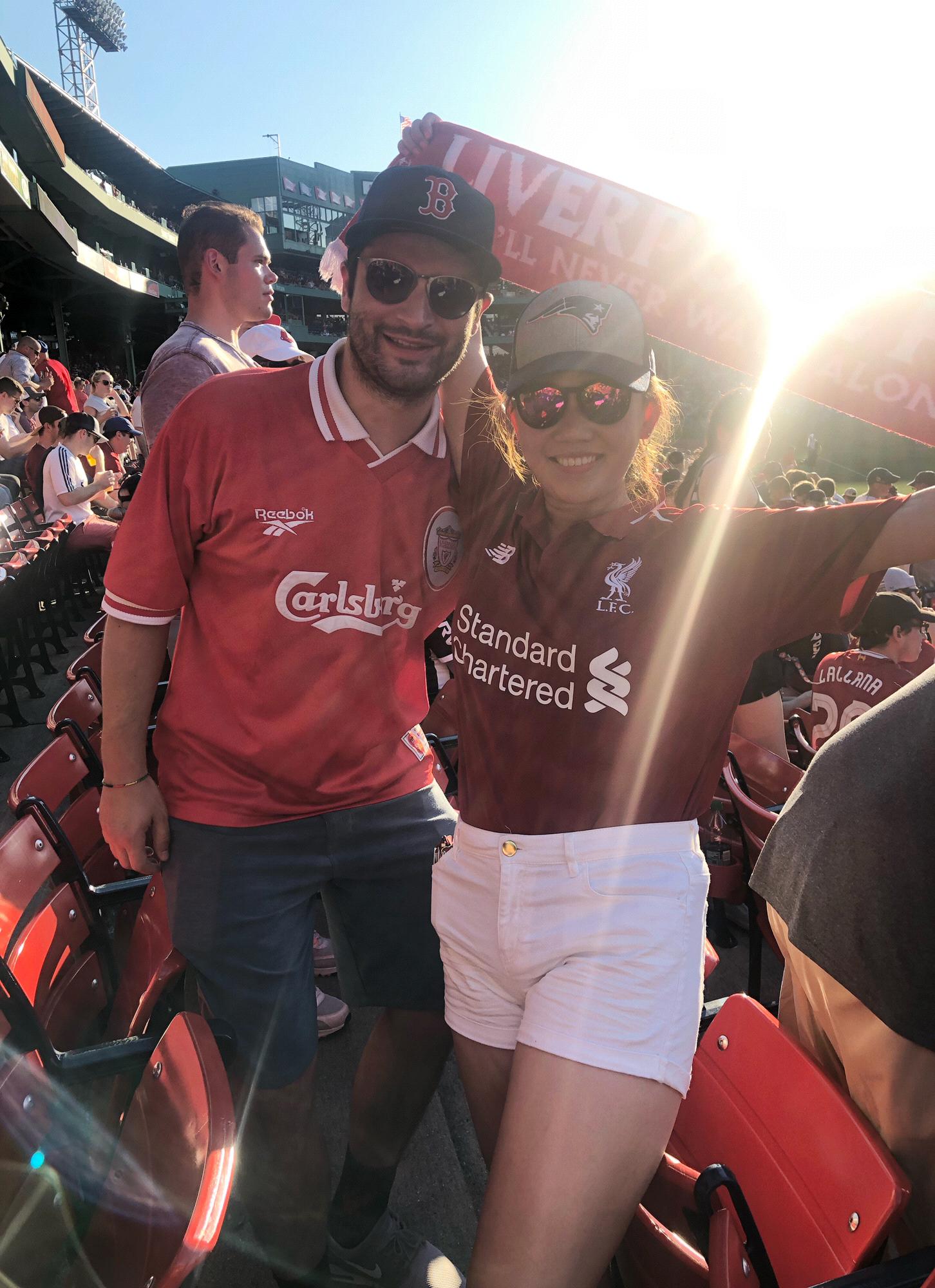 When soccer is the only sport that Natalie can understand well and Cappy’s favorite, they spend good quality time to enjoy the games together