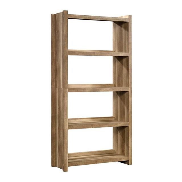 Sauder HomePlus Storage Bookcase, Lintel Oak finish