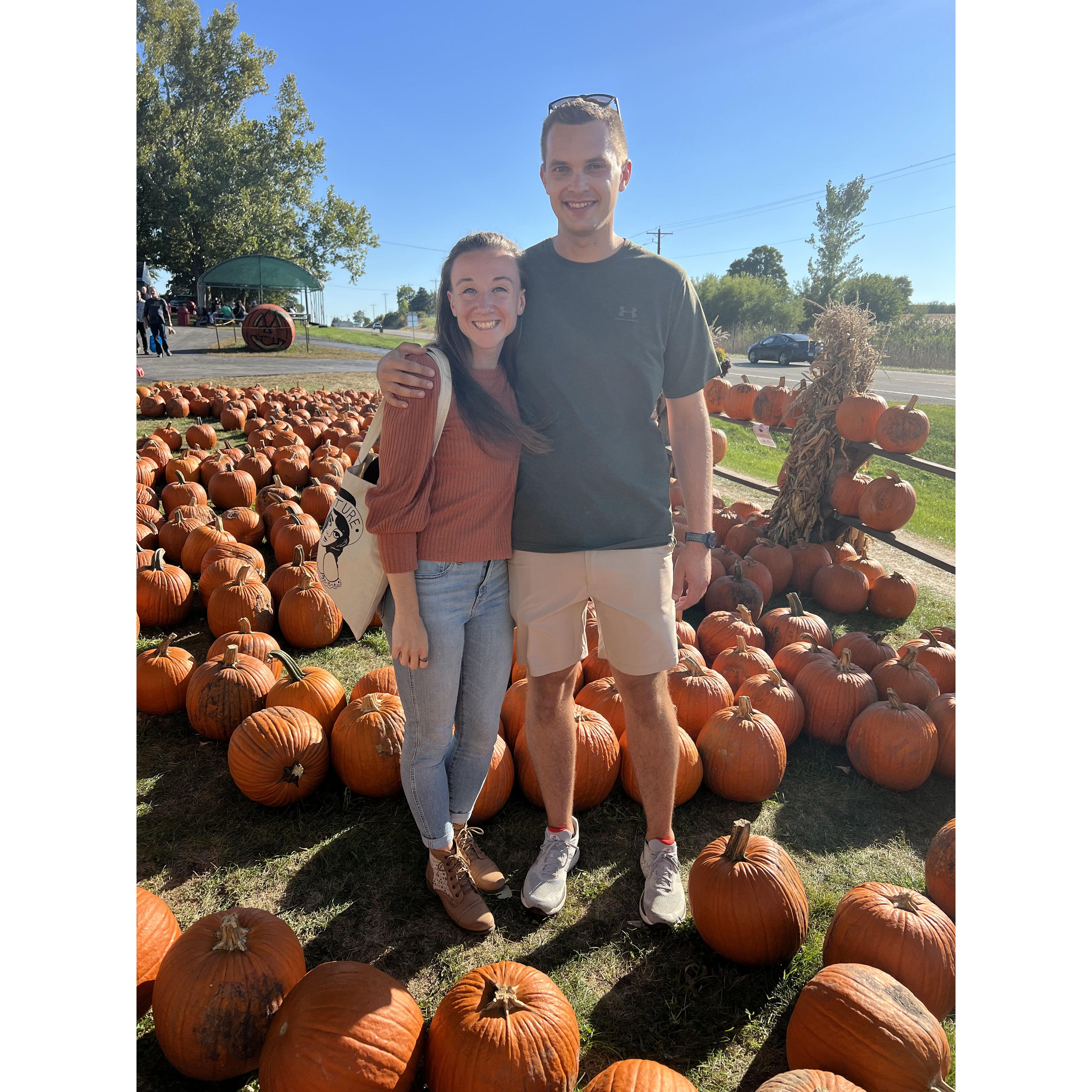 Classic Tanner's pumpkin pic