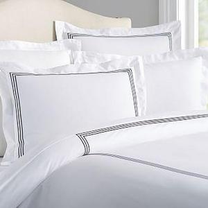 Grand Organic Duvet Cover, Full/Queen, Midnight