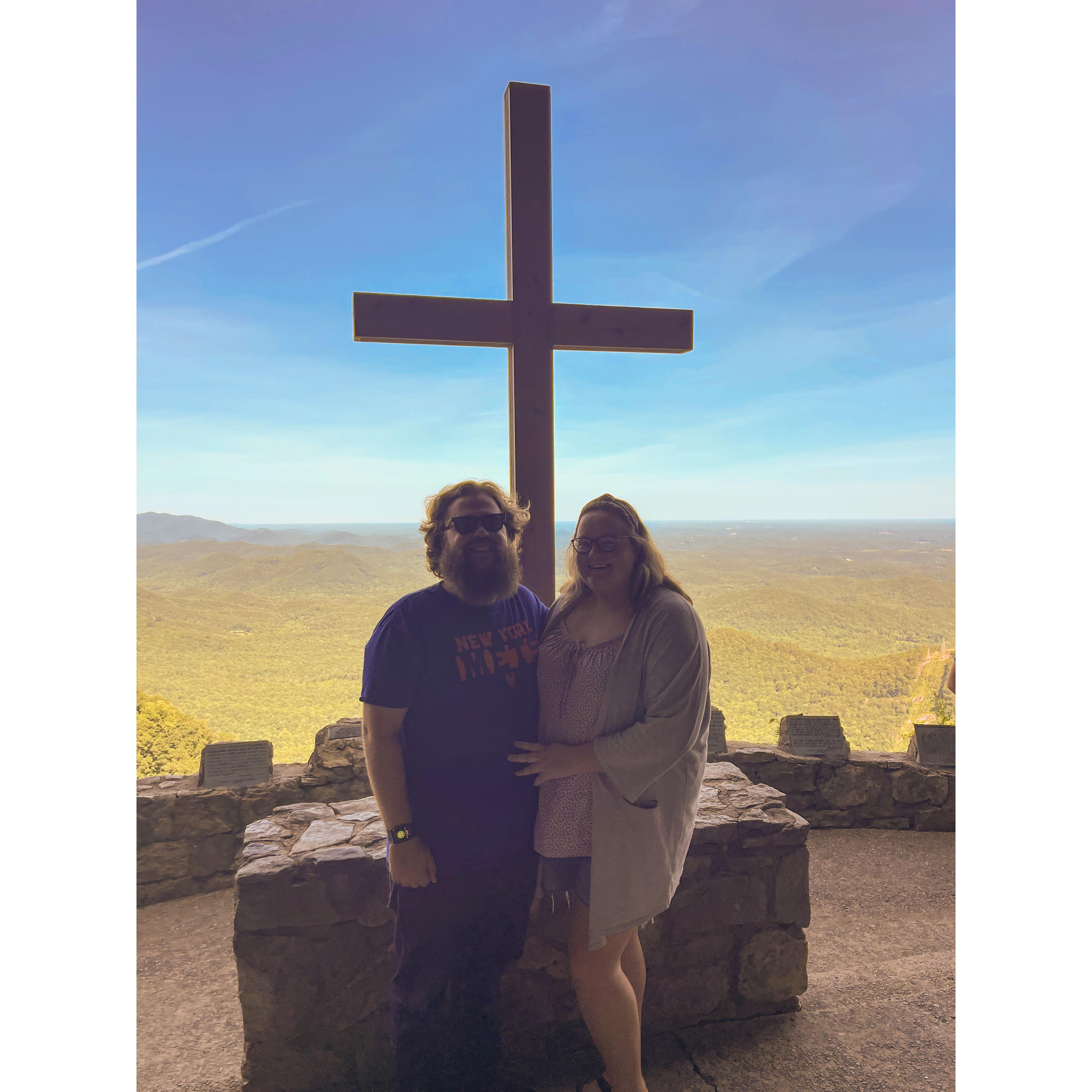 In June 2022, we secretly came to Greenville for a long weekend. We had 1 weekend to look at apartments and do job interviews. Our families still had no idea we were considering moving!