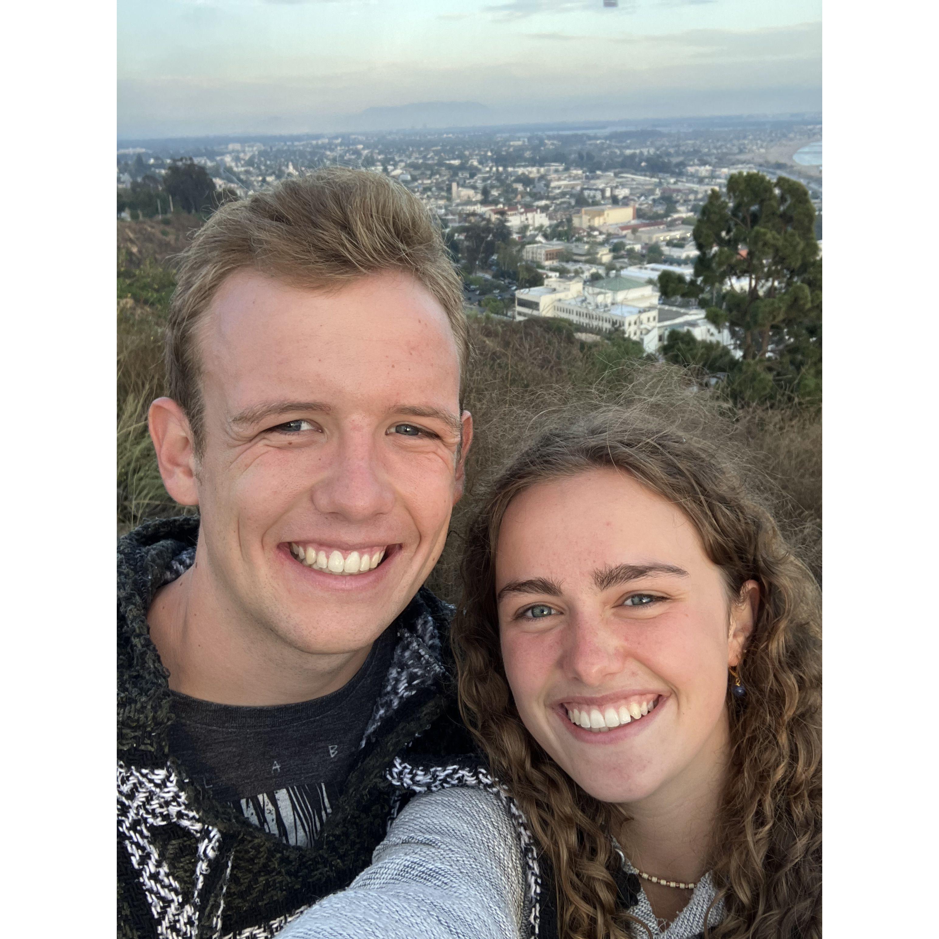 Lizzy's first visit to Joe's house in California! Joe got to show Lizzy all the places he had talked about in highschool at the TAC summer program