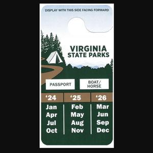 Virginia State Parks Naturally Yours Annual Parking Pass