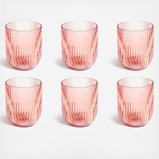 Mesa Acrylic Stemless Glass, Set of 6