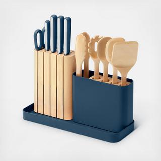 Prep & Storage 14-Piece Knife & Utensil Set