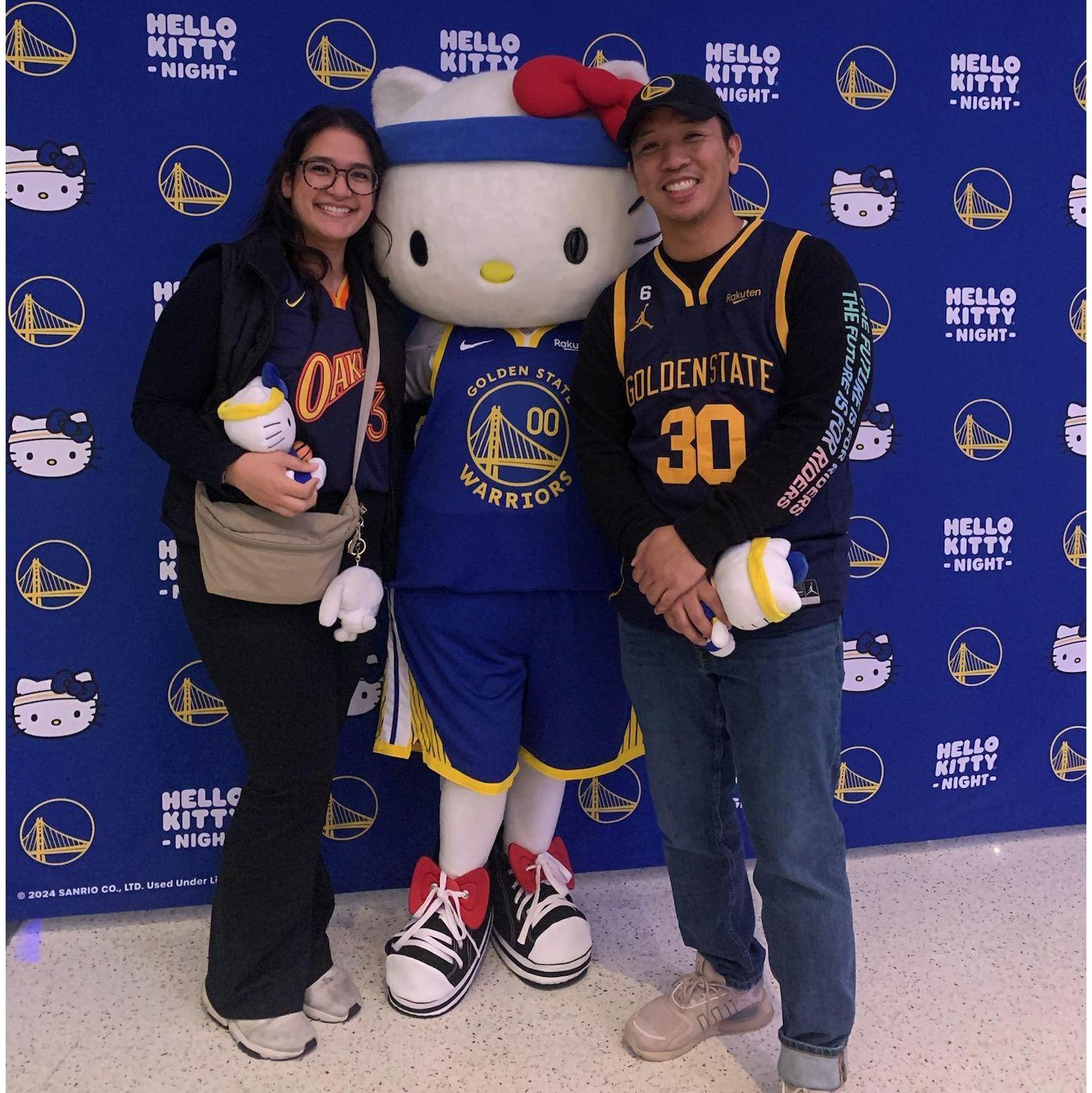 Jan. 2024: Go Warriors (and Hello Kitty)!