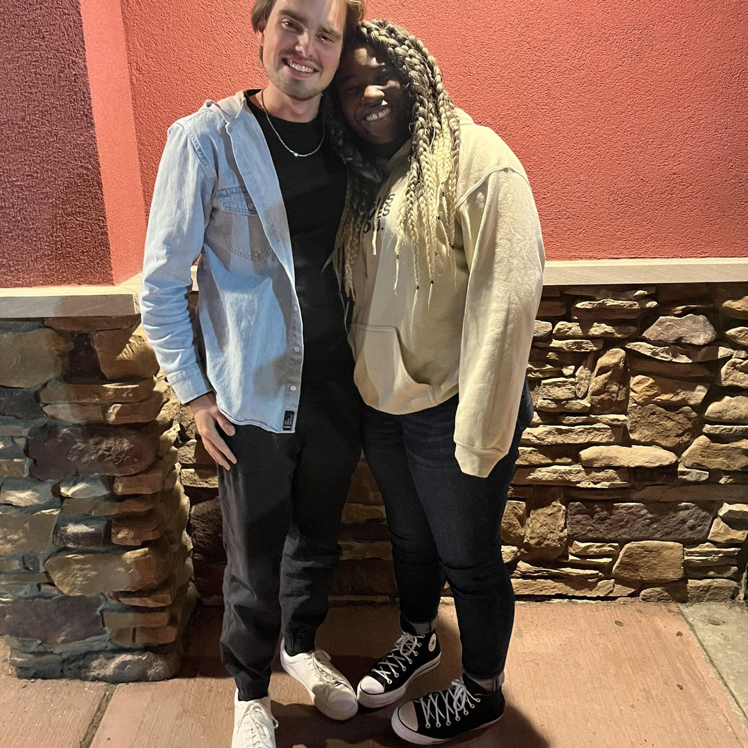 Our first picture together