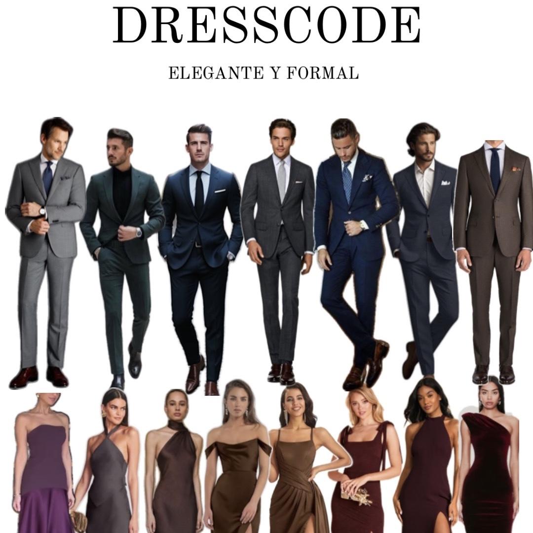 We’ve included a style guide to help you choose your look for our big day. Please refer to the images for outfit inspiration.