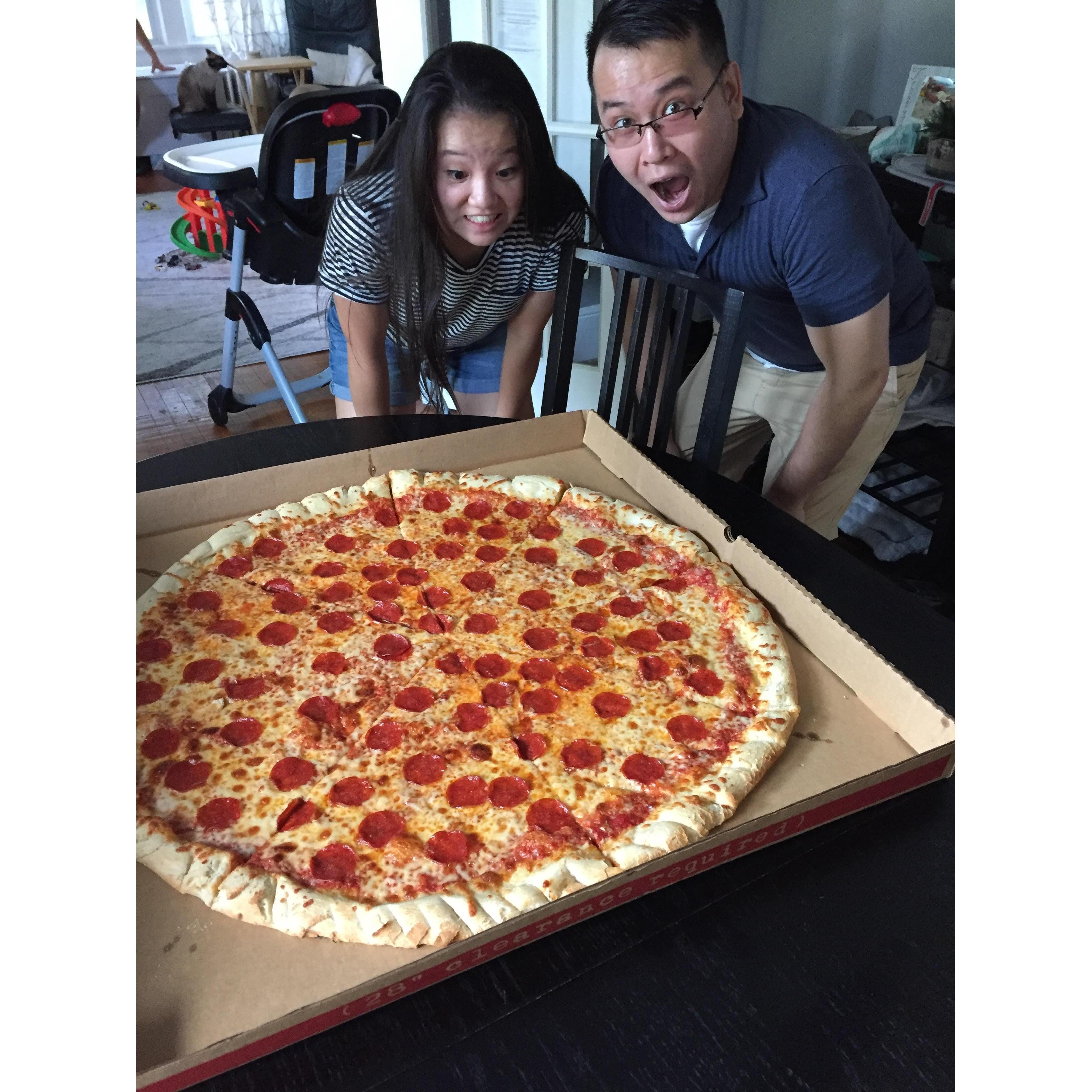 2019 - Bennys Pizza in Blacksburg. The best.