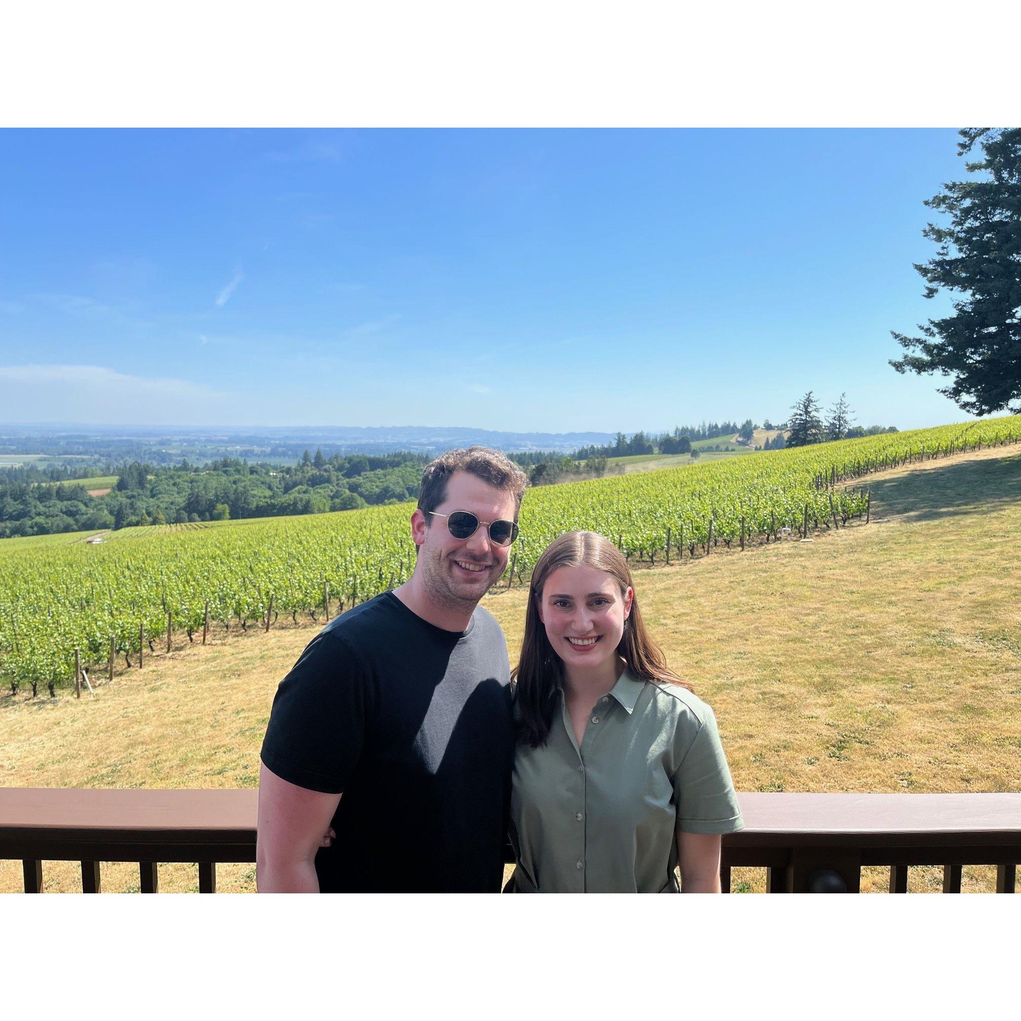 Domaine Drouhin in Oregon, June 2023.