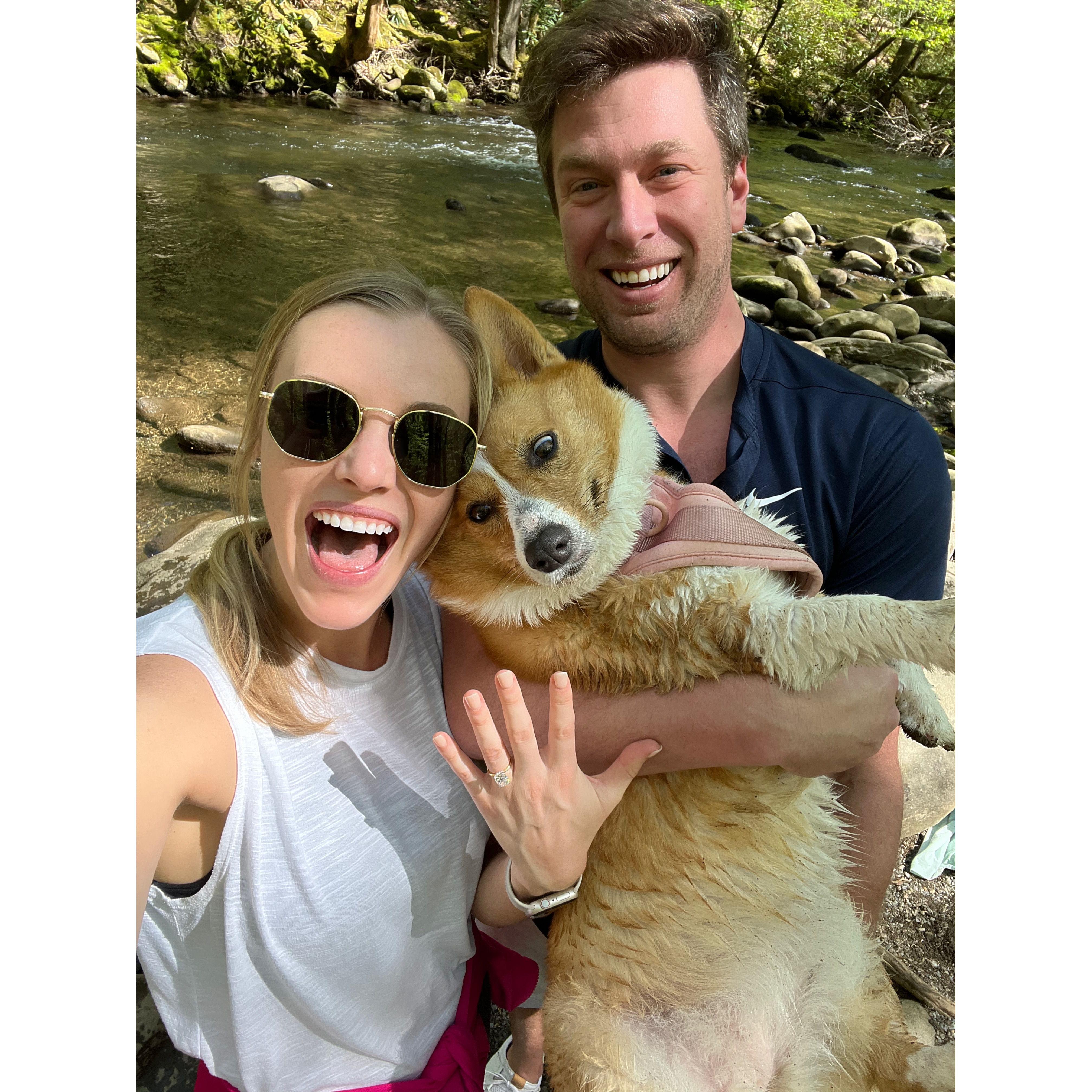 We're engaged!