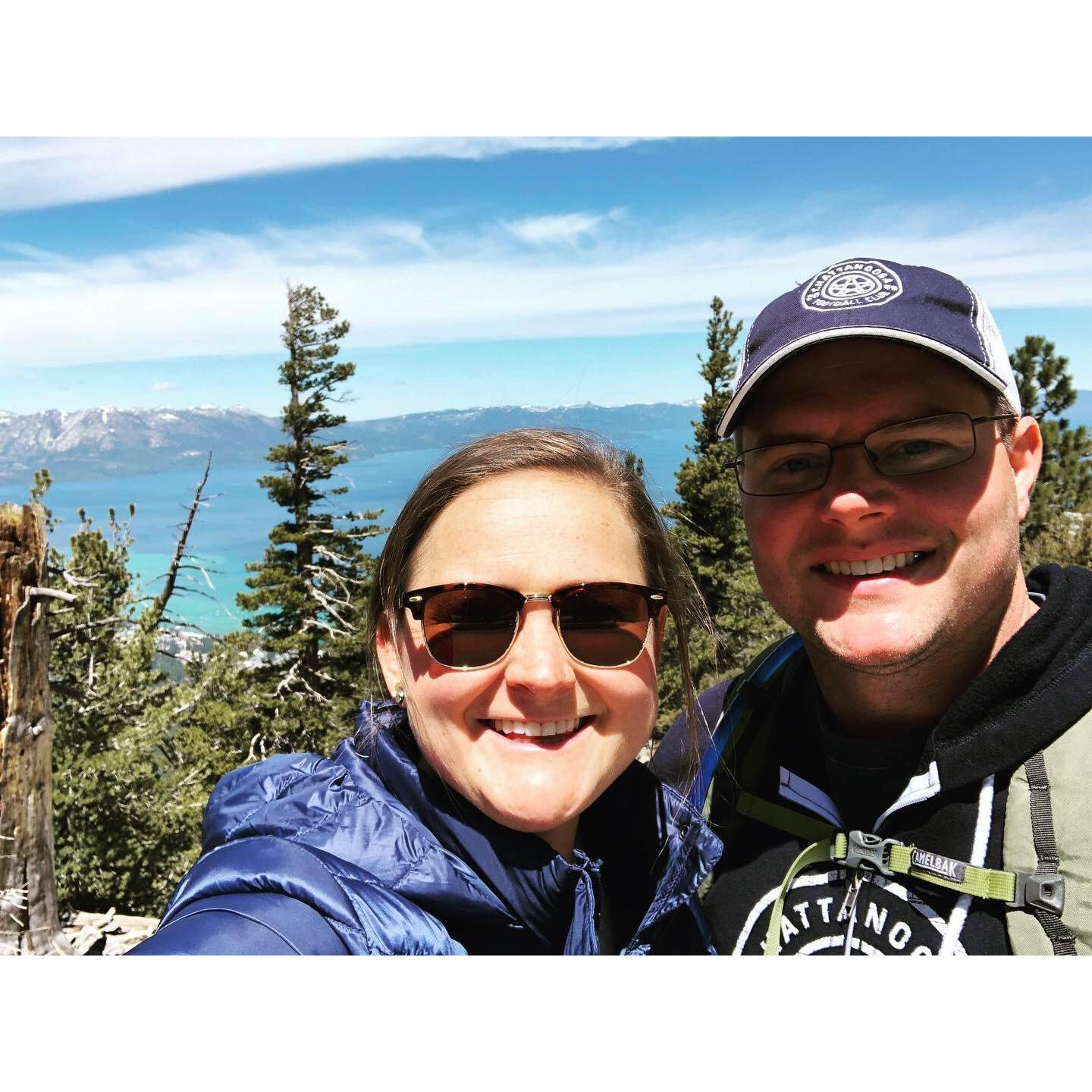 Lake Tahoe 2019. The trip that threw Hailey off the scent of the proposal.