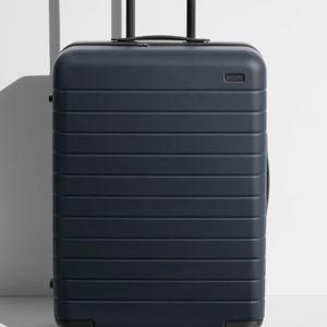 Hard Shell Medium Suitcase: Navy Blue | Away