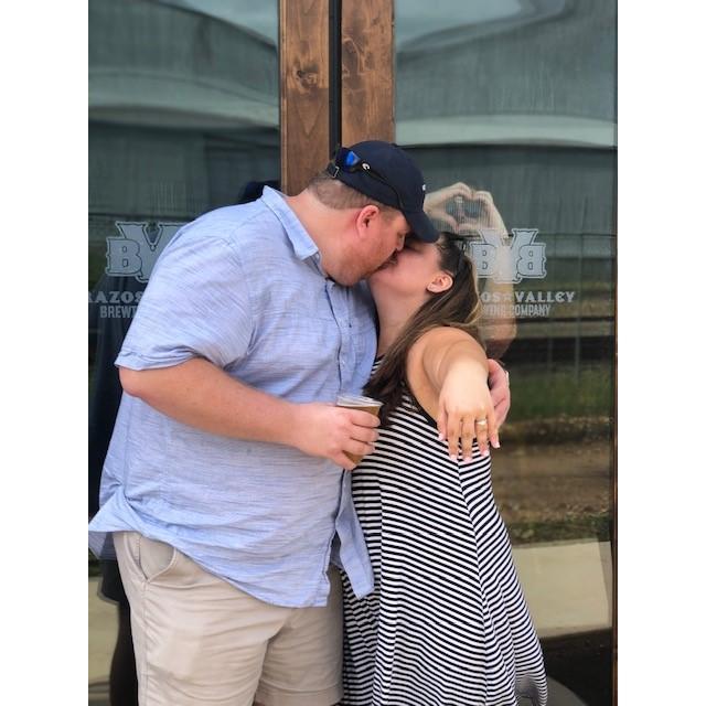 Celebrating with our favorite brewery!