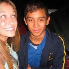 First picture together-Junior year of HS
