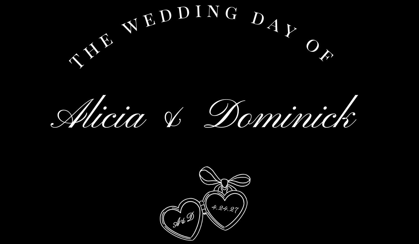 The Wedding Website of Alicia Morales and Dominick Panzarino