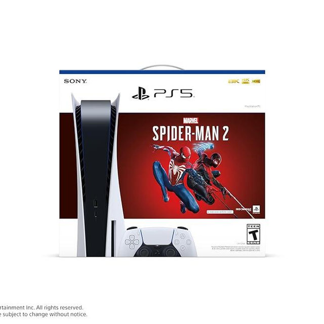 PlayStation®5 Console – Marvel’s Spider-Man 2 Bundle