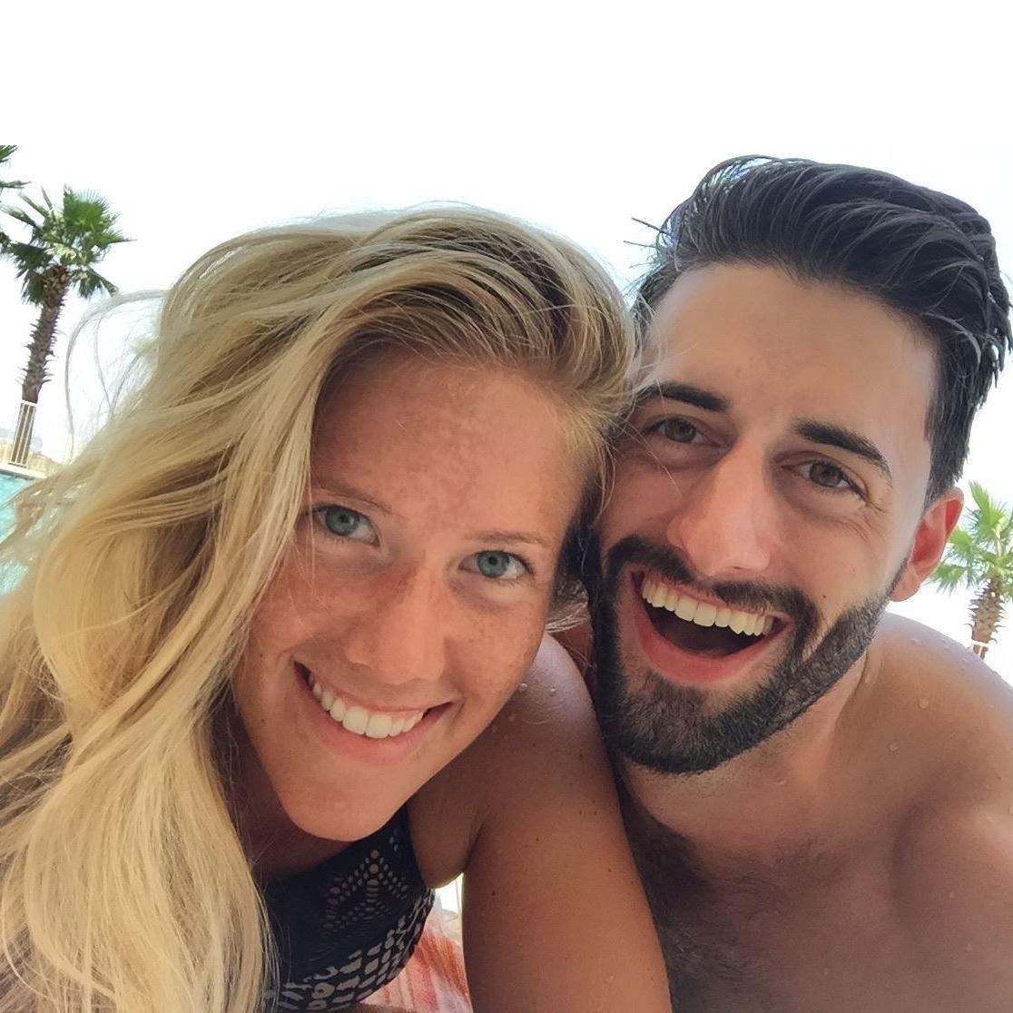 It didn't take long to realize we had a shared love for warm weather and the beach.