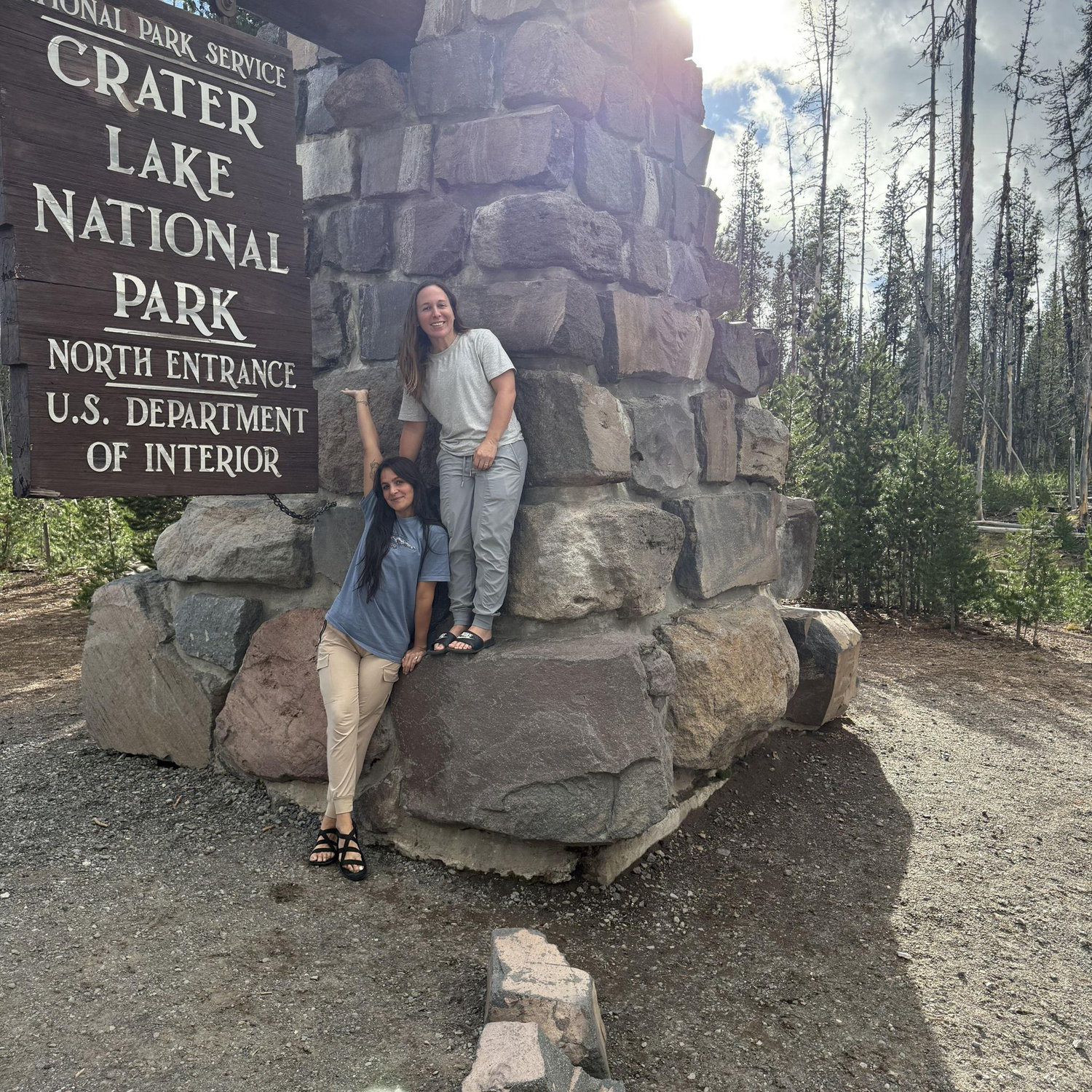 Coldest place on our road trip