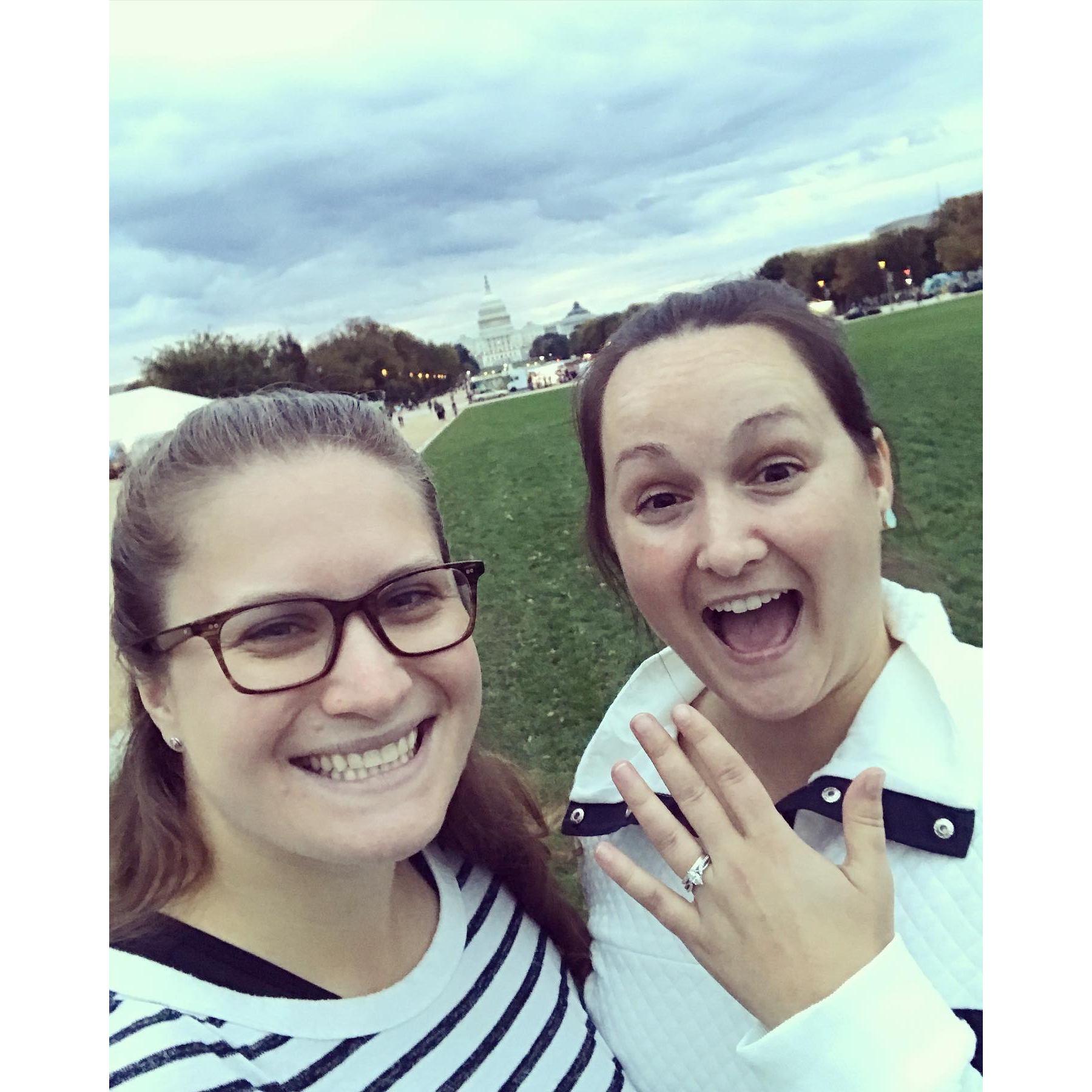 Ashley said "yes"!!!!!
