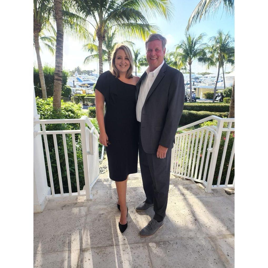 One of many work functions we have attended.