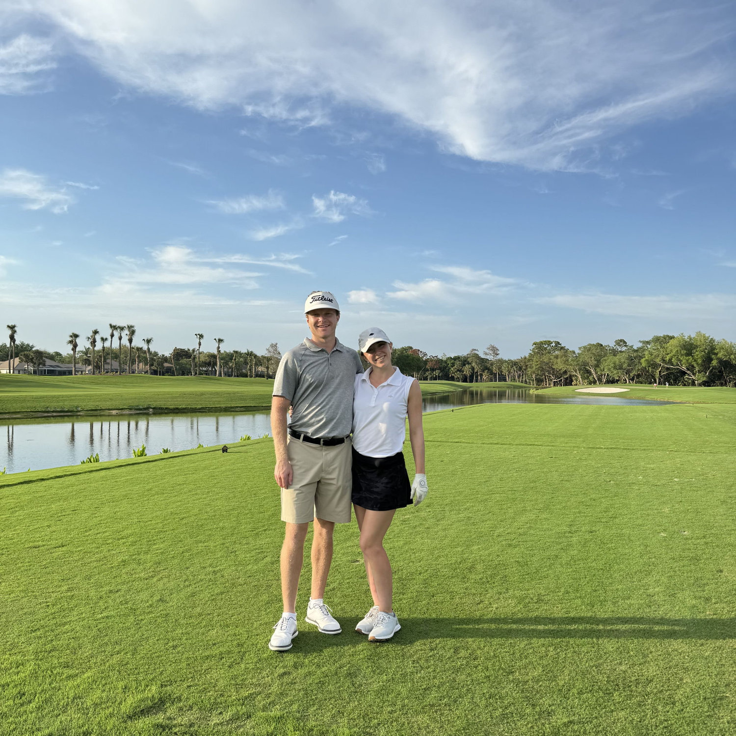 Winter golf in Florida