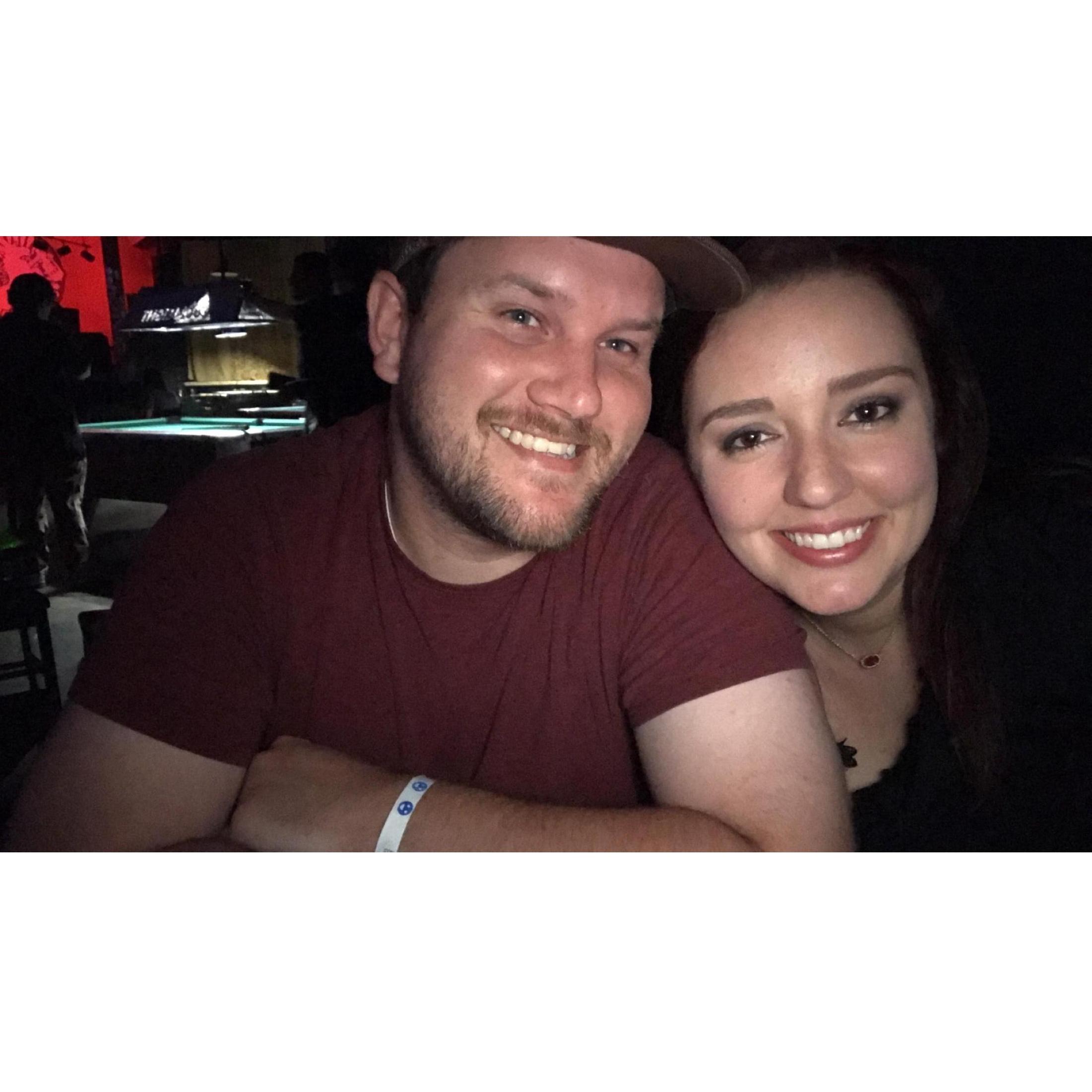 Our first picture together