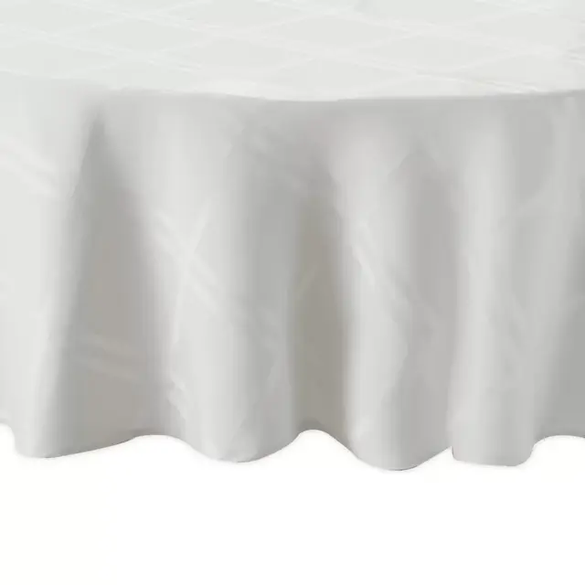 Wamsutta® Solid 70-Inch Round Tablecloth in White