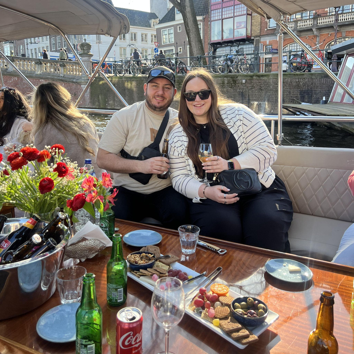 March 2025 - Canal cruise in Amsterdam