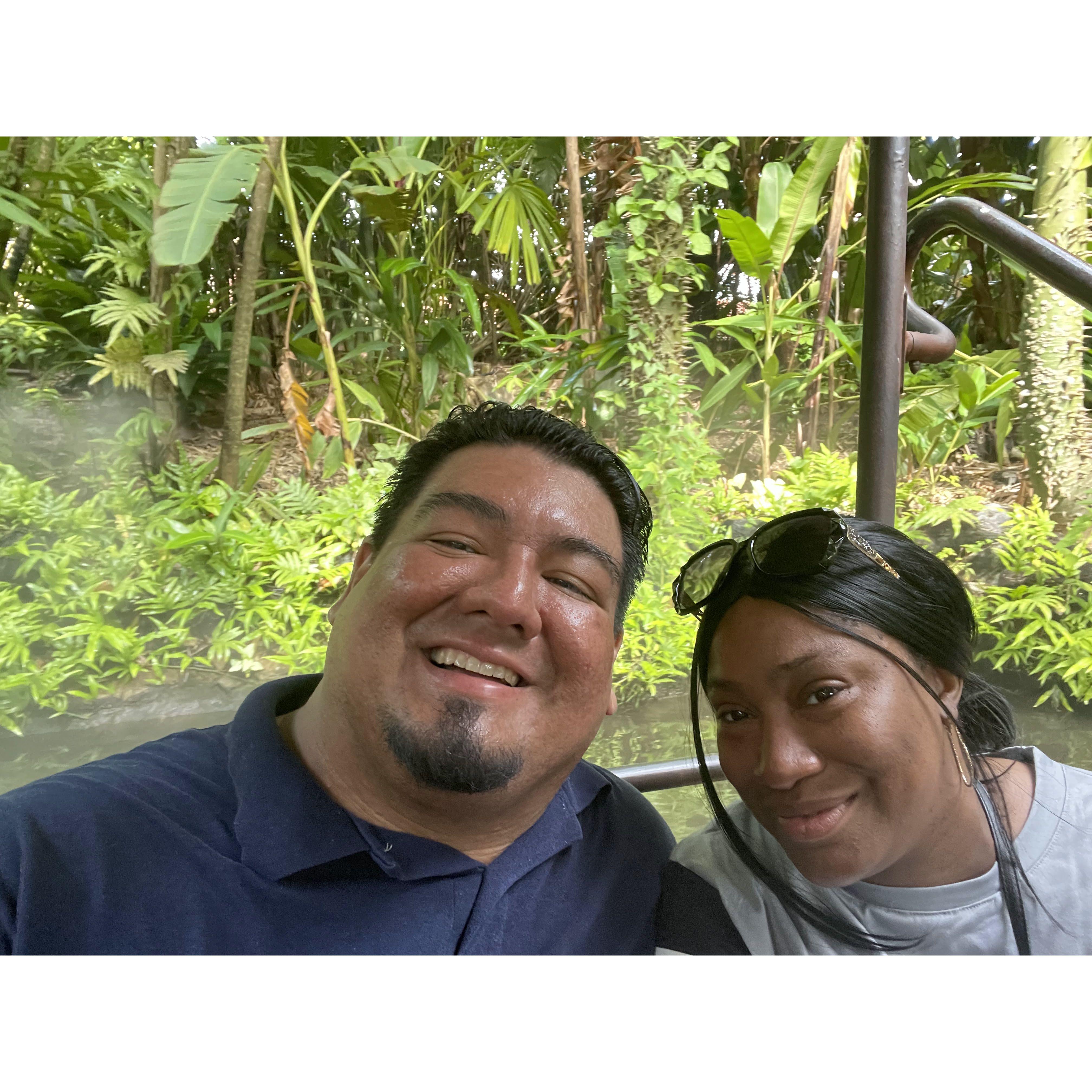 We had just made our relationship official