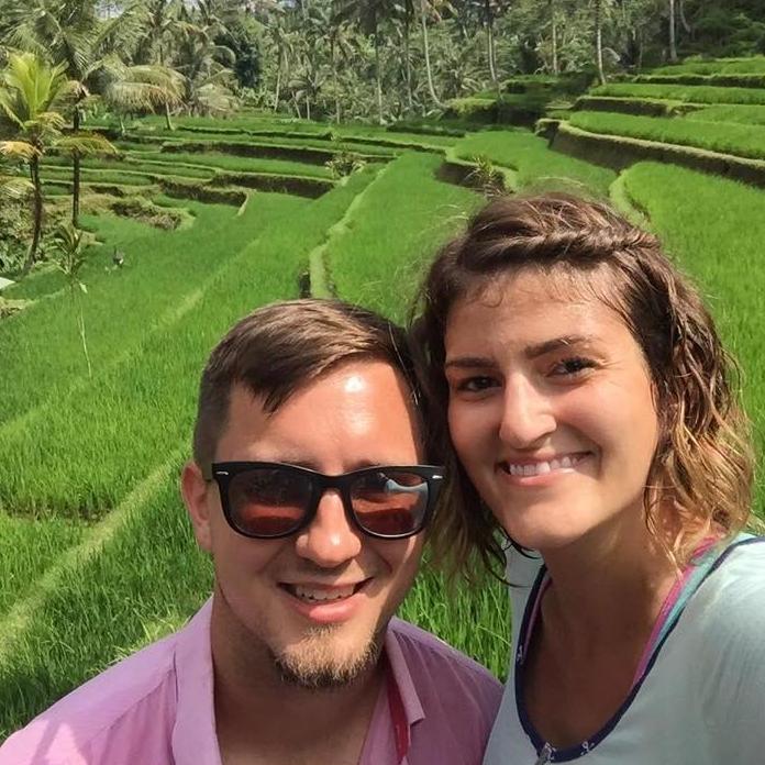 Bali rice paddy