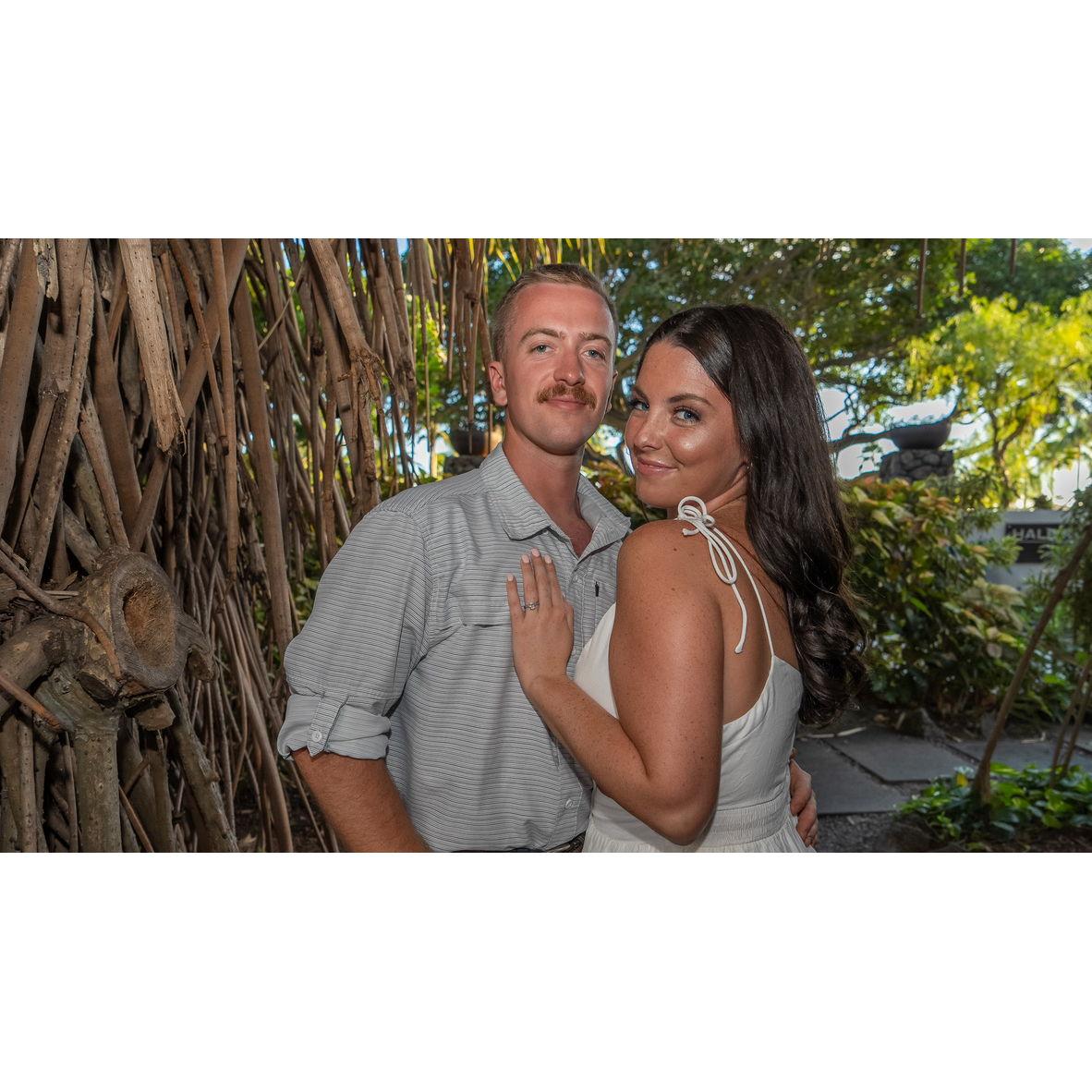 Engaged in Hawaii!