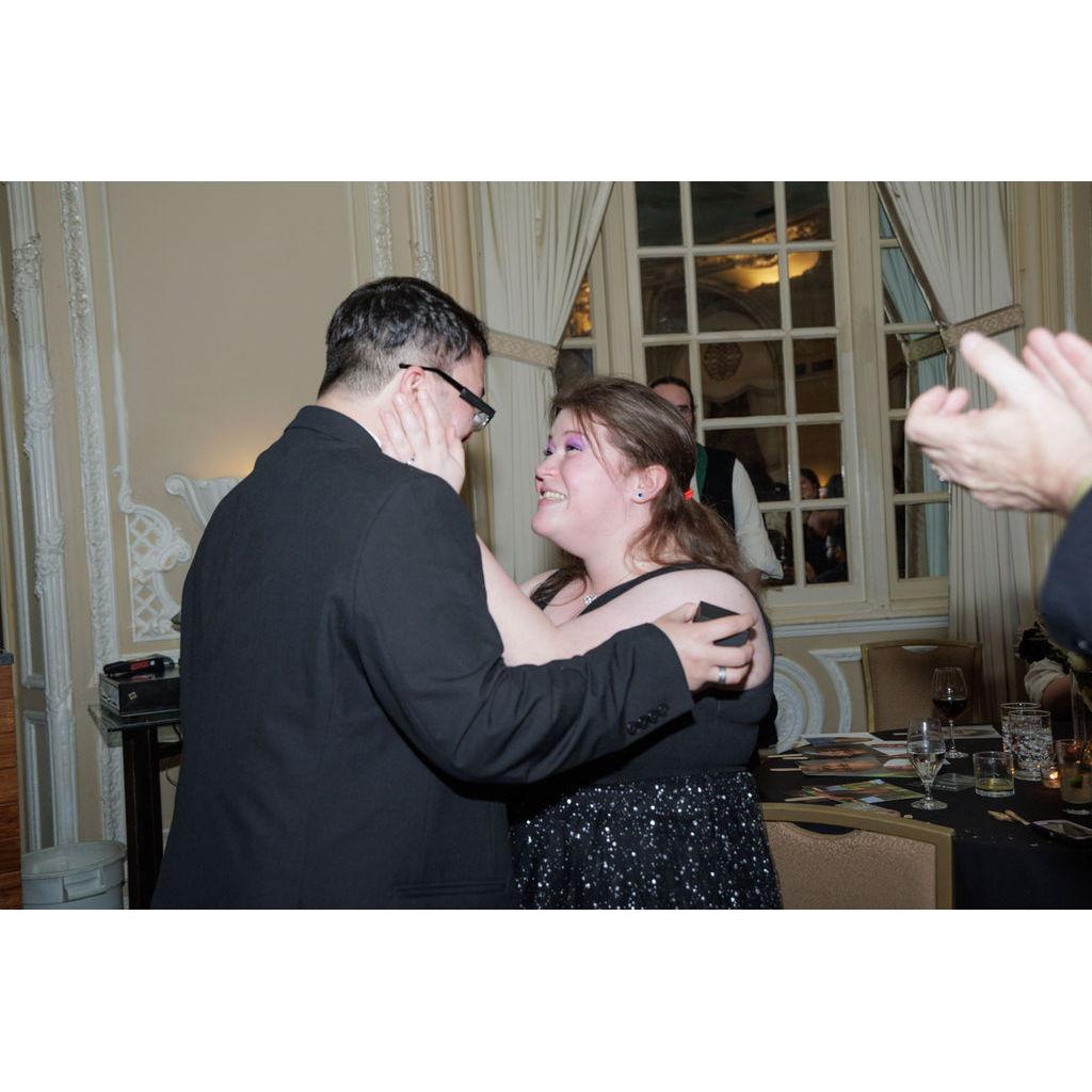 We can't get enough of each other.