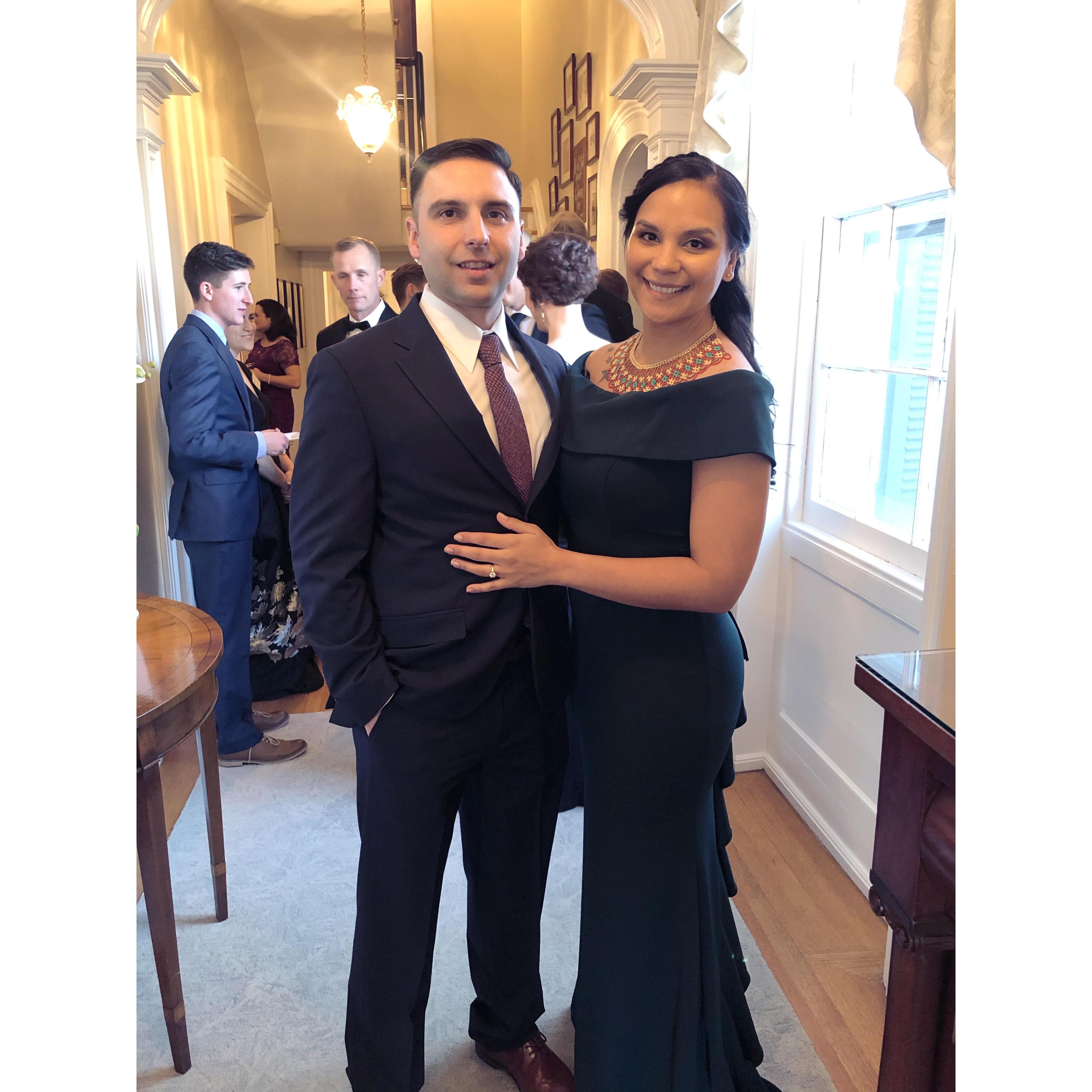 Who would have guessed that in this photo Will just completed a 6-hour CFI Checkride while barely getting over the Strep and Flu. He still managed to support me during my biggest project of the year!