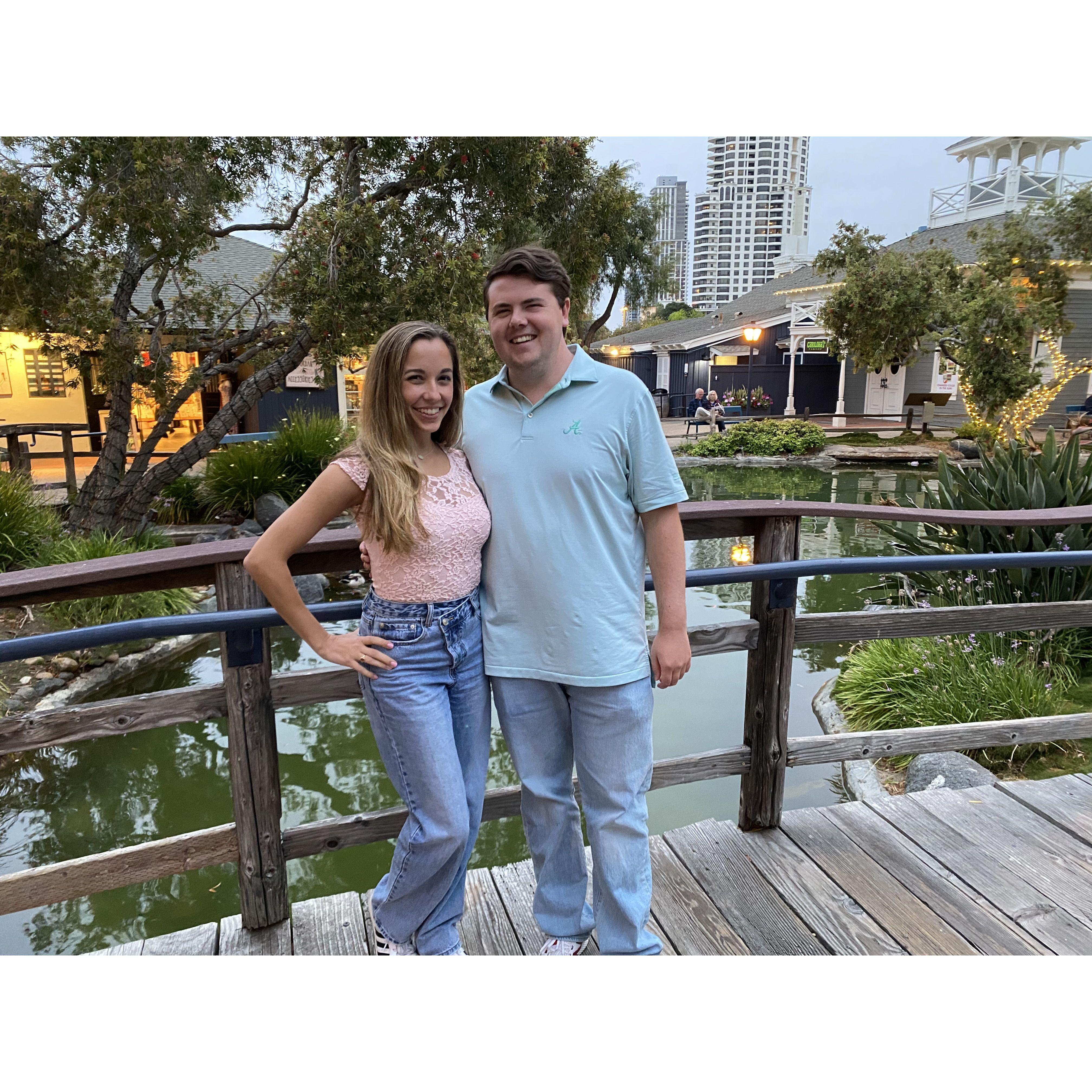 Our first time in California together!