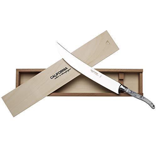 California Champagne Saber Company Sabrage Sword Edition Rutherford (Marble White)