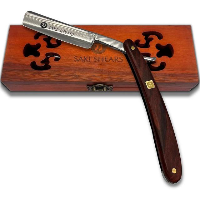 Saki Shears Professional Straight Razor for Men - Barber Shaving Razor (Kiru)