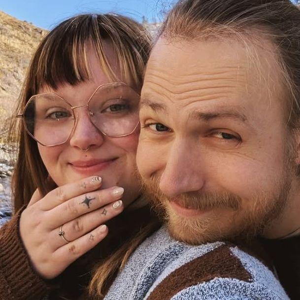 We got engaged! Poudre Canyon, November 17th, 2024.