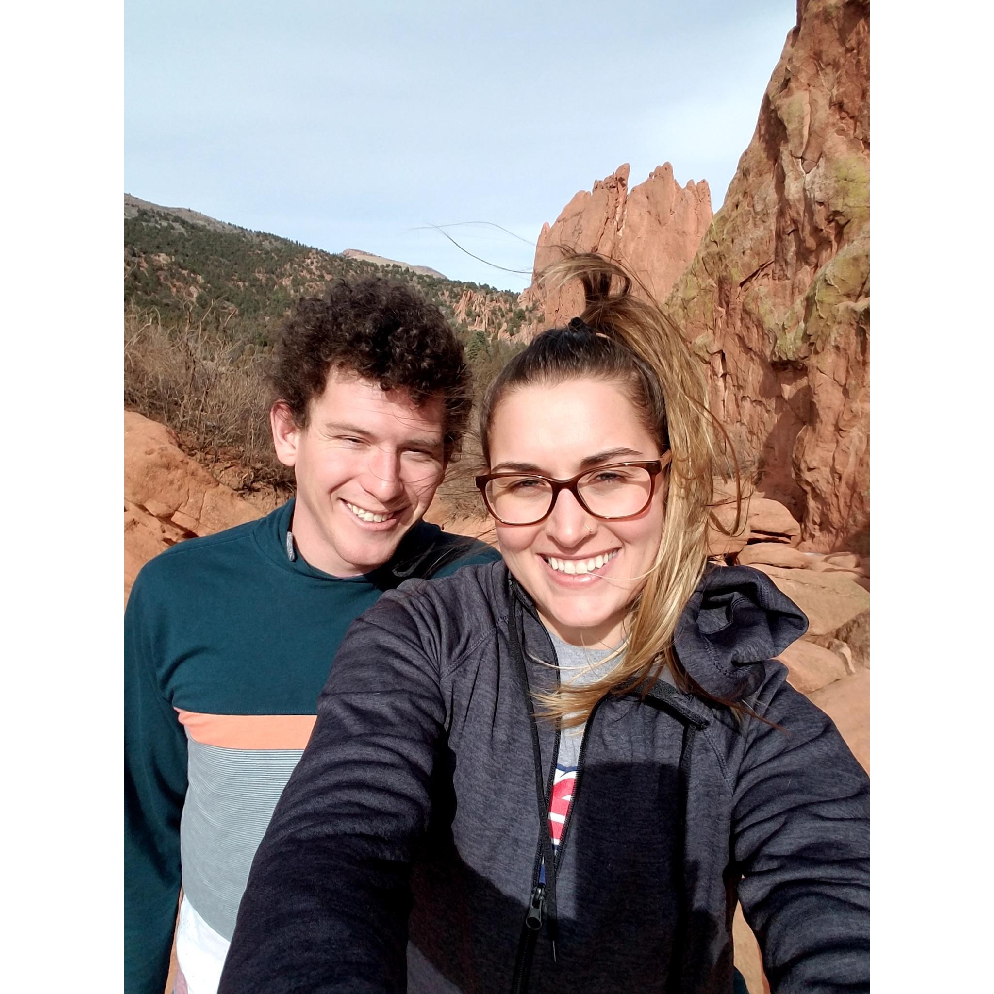 Trip to CO, visiting Garden of the Gods