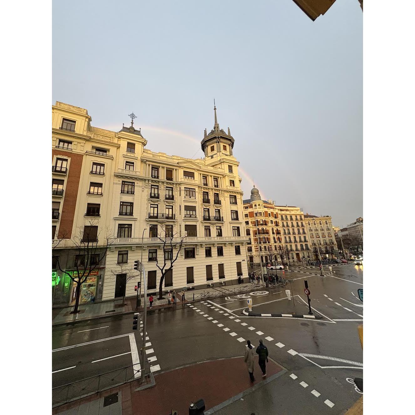 The view from our hotel