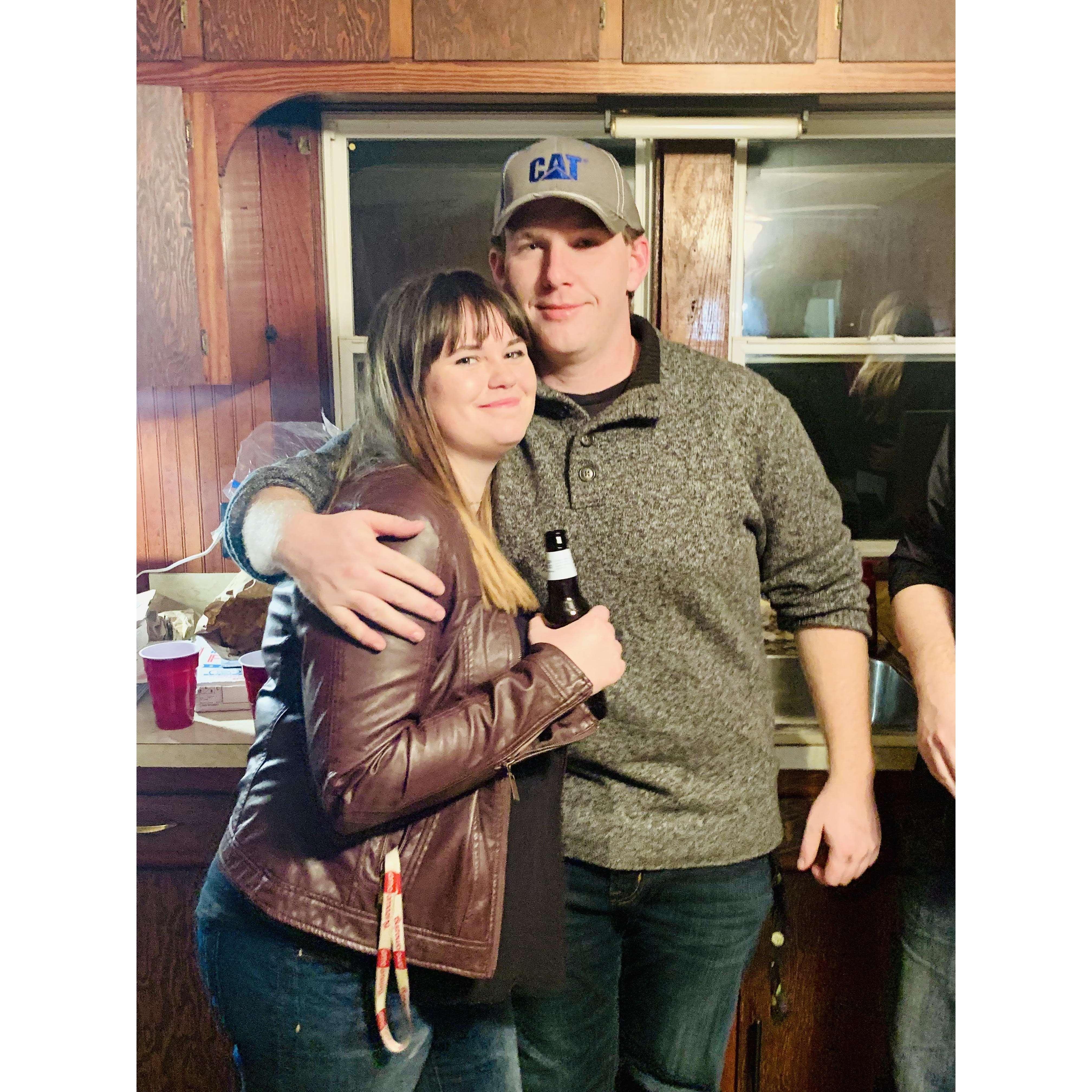 we said our first "I love you" later this night