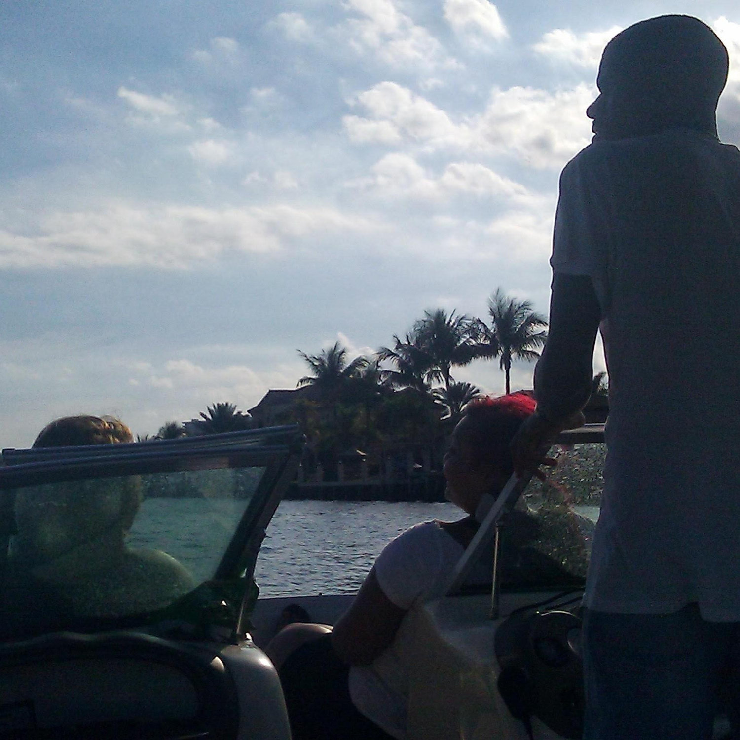 Cruising down the intercoastals of Miami/Ft. Lauderdale area with Mari and Lai.