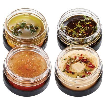 Rubbermaid® Brilliance 4-Pack Dressing Containers
