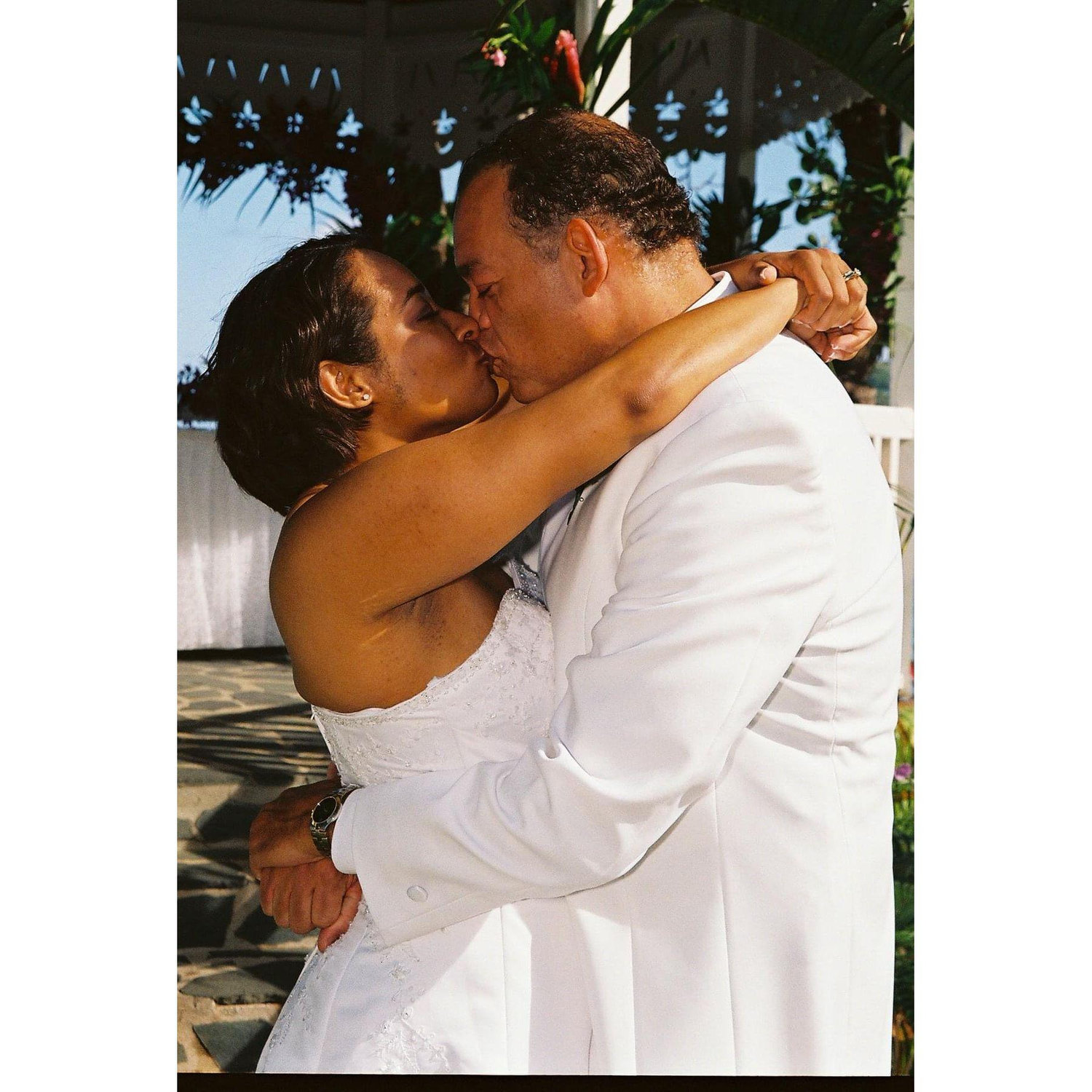 "You may now kiss the bride"